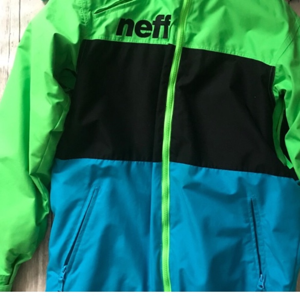 💚💙Neff 🏂Jacket💚💙 - Picture 2 of 6